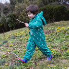 3 in 1 Waterproof Scampsuit Green